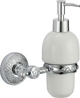 Дозатор для жидкого мыла с настенным держателем Savol 58а (S-005831A) - Цена: 4 461 руб. - Дозаторы жидкого мыла для ванной - Магазин Белый Лис