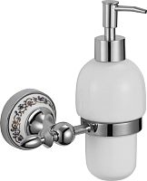 Дозатор для жидкого мыла с настенным держателем Savol 68а (S-06831A) - Цена: 2 610 руб. - Дозаторы жидкого мыла для ванной - Магазин Белый Лис