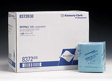 Kimberly-Clark 8372 WYPALL X60 нетканый протирочный материал (салфетки синие в пачке 76шт) от магазина Белый Лис