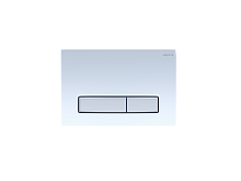 AQUATEK KDI-0000030 (009A-2) Панель смыва Slim Белая глянец (клавиша прямоугольная, хром) - Цена: 2 500.93 руб. - Кнопки смыва для инсталляции - Магазин Белый Лис
