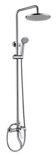 Душевая колонна Bravat Eler со смесителем для ванны (F6191238CP-A-RUS) от магазина Белый Лис
