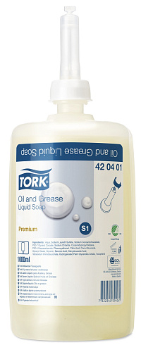 420401 Tork Premium жидкое мыло-очиститель для рук от жировых и технических загрязнений - Цена: 5 184.36 руб. - Картриджи с жидким мылом - Магазин Белый Лис