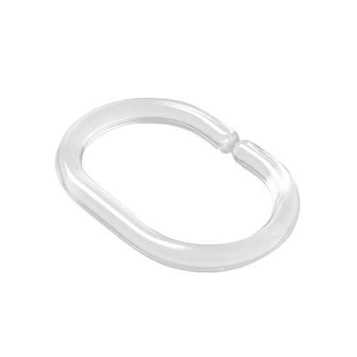 Набор колец для шторы в ванную комнату IDDIS Rings (RID012P) - Цена: 270 руб. - Шторки для ванной - Магазин Белый Лис