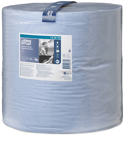 130070 Tork Advanced протирочная бумага повышенной прочности в рулоне голубая от магазина Белый Лис