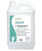 SARAYA Alpet R Дезинфицирующее средство для поверхностей, 5 л - Цена: 2 442 руб. - Антисептик и дезинфицирующие средства - Магазин Белый Лис