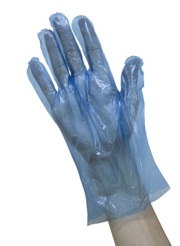 SARAYA Полиэтиленовые текстурированные перчатки, неопудренные, XS, 200 шт./уп. - Цена: 208 руб. - Перчатки защитные - Магазин Белый Лис
