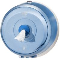472025 Tork SmartOne Mini диспенсер для туалетной бумаги с центральной вытяжкой в мини рулонах, серия Wave синий, система T9  от магазина Белый Лис