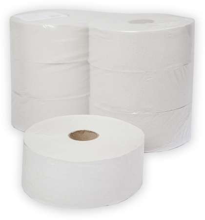 Teres T-0014 Туалетная бумага однослойная в больших рулонах 60x245 мм от магазина Белый Лис