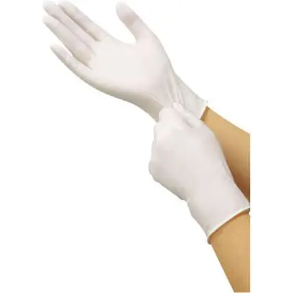 SARAYA Перчатки нитриловые, неопудренные, белый, XS, 200 шт./уп. - Цена: 754 руб. - Перчатки защитные - Магазин Белый Лис
