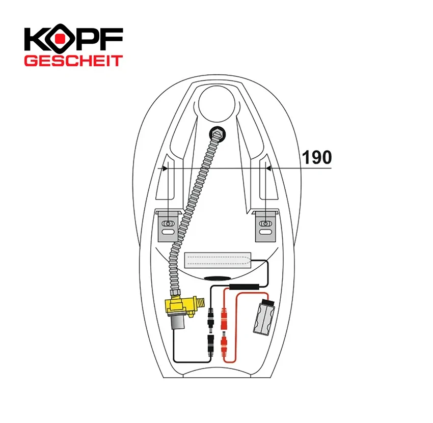 Автоматическое смывное устройство для писсуара kopfgescheit hd601bdc b