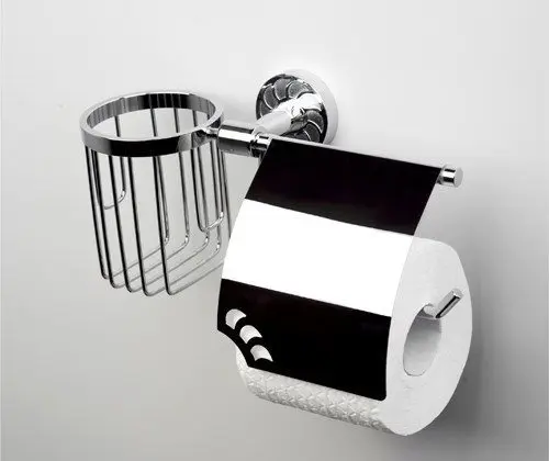 WasserKRAFT К-4059 Держатель туалетной бумаги и освежителя - Цена: 4 566.28 руб. - Держатели для туалетной бумаги  - Магазин Белый Лис