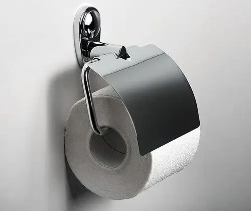 WasserKRAFT K-9225 Держатель туалетной бумаги с крышкой - Цена: 1 680.84 руб. - Держатели для туалетной бумаги  - Магазин Белый Лис