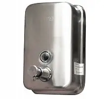 Ksitex SD 1618-1000 M Дозатор для жидкого мыла механический, нержавеющая сталь матовый 1 литр от магазина Белый Лис