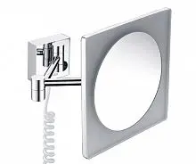 WasserKRAFT K-1008 Зеркало с LED-подсветкой, 3-х кратным увеличением - Цена: 17 100 руб. - Зеркала для ванной - Магазин Белый Лис
