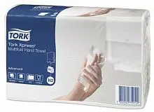 471117 Tork Xpress Advanced двухслойные листовые полотенца сложения Multifold от магазина Белый Лис