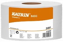Katrin Basic 2481 S Туалетная бумага однослойная в больших рулонах 61x180 мм от магазина Белый Лис
