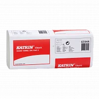 Katrin Classic 65944 двухслойные листовые полотенца ZZ сложения от магазина Белый Лис