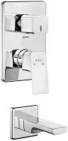 ECA 102101145EX Tiera смеситель для ванны 3 режима - Цена: 16 856 руб. - Смесители для ванны - Магазин Белый Лис
