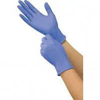 SARAYA Перчатки нитриловые, неопудренные, голубой, XS, 200 шт./уп. - Цена: 3 750 руб. - Перчатки защитные - Магазин Белый Лис