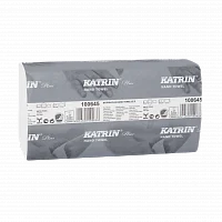 Katrin Plus 100645 двухслойные листовые полотенца ZZ сложения от магазина Белый Лис