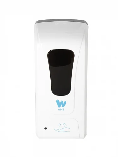 WHS PW-1409S Дозатор (диспенсер) сенсорный для дезинфицирующих средств (дезинфектанта) с UV, белый от магазина Белый Лис