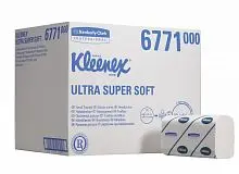 Kimberly-Clark 6771 KLEENEX Ultra Super Soft Листовые бумажные полотенца трёхслойные Z-сложения от магазина Белый Лис