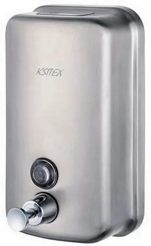 Ksitex SD 2628-500 M Дозатор для жидкого мыла механический, нержавеющая сталь матовый 0,5 литра от магазина Белый Лис