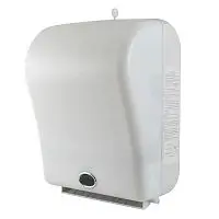 Ksitex X-3322W Автоматический диспенсер для рулонных полотенец сенсорный пластиковый белый от магазина Белый Лис