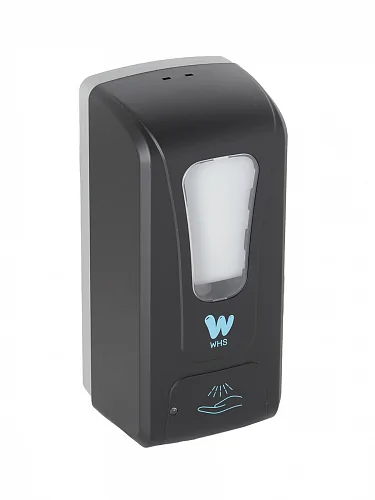 WHS PW-1409SB Дозатор (диспенсер) сенсорный для дезинфицирующих средств (дезинфектанта) с UV, чёрный от магазина Белый Лис