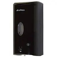 Ksitex ASD-7960B Сенсорный (автоматический) дозатор для жидкого мыла, пластик чёрный 1,2 литра от магазина Белый Лис