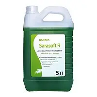 SARAYA Sarasoft R жидкое дезинфицирующее мыло, 5 л - Цена: 1 773.60 руб. - Жидкое мыло в канистрах - Магазин Белый Лис