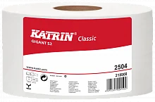 Katrin Classic 2504 S2 Туалетная бумага двухслойная в больших рулонах 61x180 мм от магазина Белый Лис