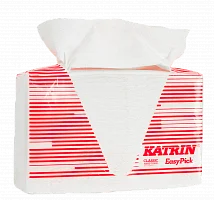 Katrin Classic 343122 двухслойные листовые полотенца Non Stop сложения от магазина Белый Лис