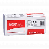 Katrin Classic 345034 M2 двухслойные листовые полотенца One Stop сложения от магазина Белый Лис