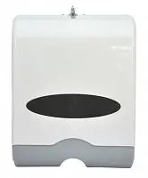 Ksitex TH-603W Диспенсер для бумажных полотенец Z-сложения, пластик белый от магазина Белый Лис