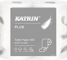 Katrin Plus 105003 двухслойная туалетная бумага 43x115 мм от магазина Белый Лис