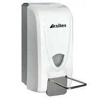 Ksitex ES-1000 Локтевой дозатор для жидкого мыла, пластик белый от магазина Белый Лис