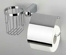 WasserKRAFT Berkel K-6859 Держатель туалетной бумаги и освежителя - Цена: 5 580 руб. - Держатели для туалетной бумаги  - Магазин Белый Лис