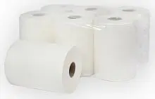 Teres T-0170 Бумажные полотенца однослойные в больших рулонах 40x200x195 мм от магазина Белый Лис