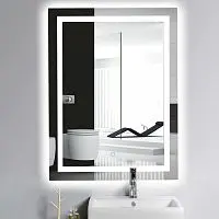 Gappo  G601 Зеркало с подсветкой - Цена: 9 509.54 руб. - Зеркала для ванной - Магазин Белый Лис