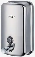 Ksitex SD 2628-800 Дозатор для жидкого мыла механический, нержавеющая сталь глянцевый 0,8 литра от магазина Белый Лис