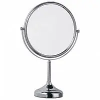 Косметическое зеркало Frap  F6208 Хром - Цена: 1 531.69 руб. - Зеркала для ванной - Магазин Белый Лис