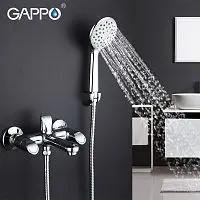 Gappo Mangoo G3241 Смеситель для ванны - Цена: 5 595.52 руб. - Смесители для ванны - Магазин Белый Лис