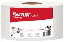 Katrin Classic 2542 M2 Туалетная бумага двухслойная в больших рулонах 61x230 мм от магазина Белый Лис