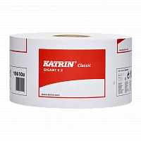 Katrin Classic 106108 S2 Туалетная бумага двухслойная в больших рулонах 60x190 мм от магазина Белый Лис
