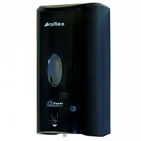 Ksitex AFD-7960B Сенсорный (автоматический) дозатор для мыла-пены, пластик чёрный 1,2 литра от магазина Белый Лис