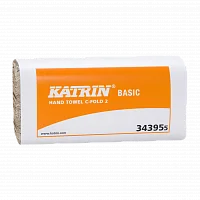 Katrin Basic 343955 двухслойные листовые полотенца C сложения от магазина Белый Лис