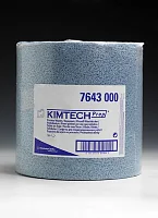 Kimberly-Clark 7643 KIMTECH Prep протирочный материал в рулоне для подготовки поверхности синий от магазина Белый Лис