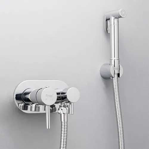 Смеситель с гигиеническим душем Frap  F7508 от магазина Белый Лис