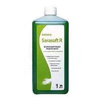 SARAYA Sarasoft R жидкое дезинфицирующее мыло, 1 л - Цена: 368 руб. - Жидкое мыло в канистрах - Магазин Белый Лис